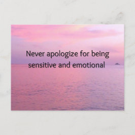 Cartão Postal De Festividades Nunca Desculpar Impressão de Mini Arte Motivaciona