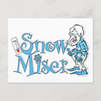 Cartão Postal De Festividades O ANO SEM UM PAPAI NOEL™ | Snow Miser