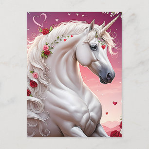 Cartão Postal De Festividades O cabelo balançando em cores do arco-íris é algo q