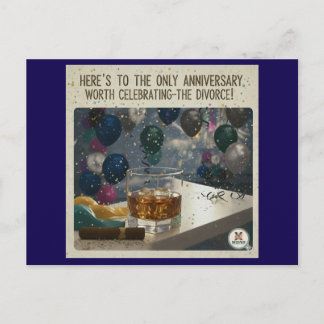Cartão Postal De Festividades O Divórcio (M)