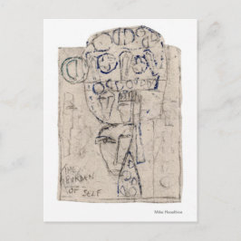 Cartão Postal De Festividades O fardo de si próprio