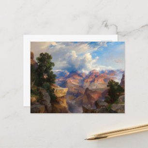 Cartão Postal De Festividades O Grand Canyon de Thomas Moran