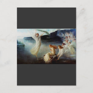 Cartão Postal De Festividades O martírio da Santo Cristina