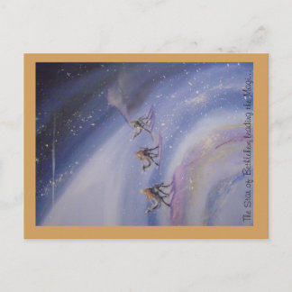 Cartão Postal De Festividades O Mistério do Natal