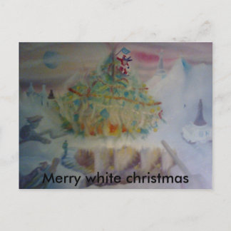 Cartão Postal De Festividades o natal da região,