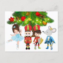 Cartão Postal De Festividades O Quebra-Nozes, Clara, Soldado, Rei Rato Ballet