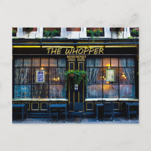 Cartão Postal De Festividades O Whopper Pub