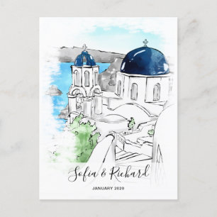 Cartão Postal De Festividades oferta de casal de aniversário de proposta de Noiv