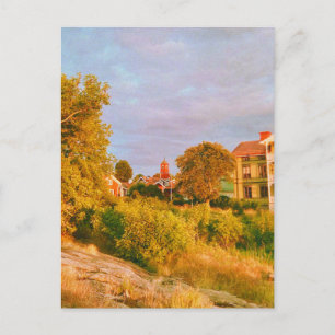 Cartão Postal De Festividades Öregrund, Roslagen, Suécia
