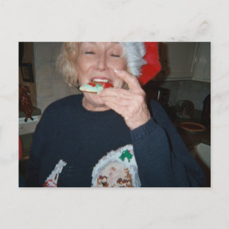 Cartão Postal De Festividades Os biscoitos do papai noel
