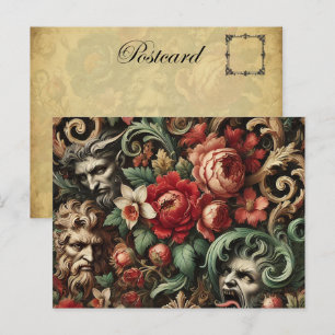 Cartão Postal De Festividades Os Irmãos Verdes - Vitoriano Gótico