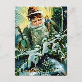 Cartão Postal De Festividades Os melhores desejos do Natal