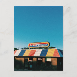 Cartão Postal De Festividades Os melhores hamburgueres na cidade