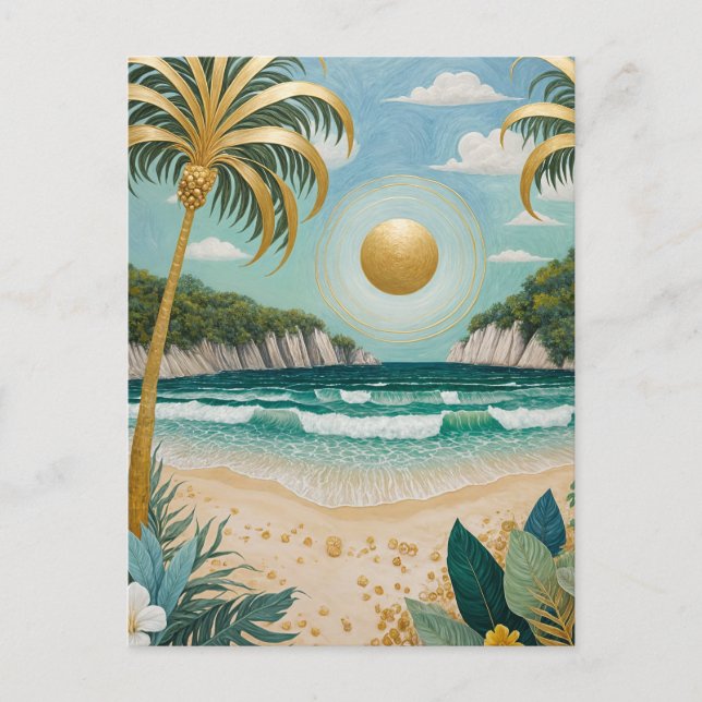 Cartão Postal De Festividades Ouros (Frente)