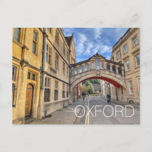 Cartão Postal De Festividades Oxford