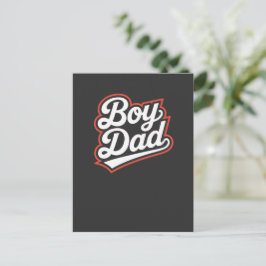 Cartão Postal De Festividades Pai de Menino Cartão-postal Anunciando Novo Pai