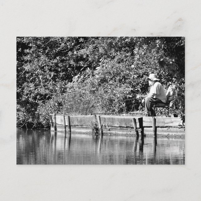 Cartão Postal De Festividades Pai Natal de folga (Frente)