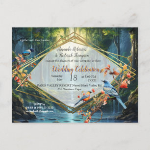 Cartão Postal De Festividades Paisagens de Destino Viajantes do Nosso Mundo