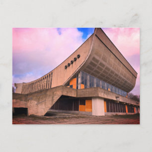 Cartão Postal De Festividades Palácio de Concertos e Esportes - Vilnius, Lituâni