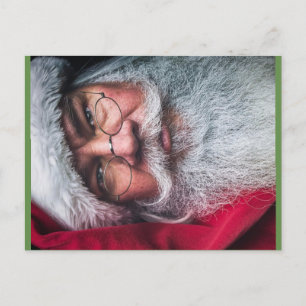 Cartão Postal De Festividades Papai noel