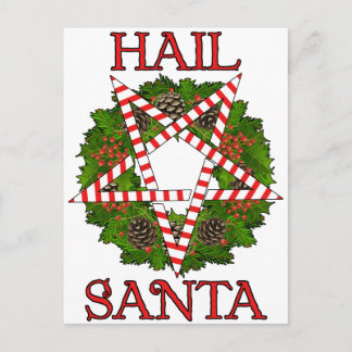 Cartão Postal De Festividades Papai noel da saraiva