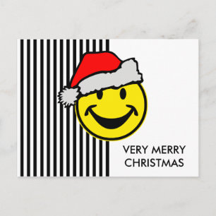 Cartão Postal De Festividades Papai Noel, seu traseiro. & ideias