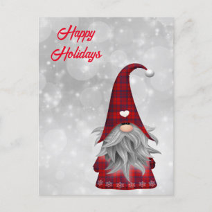 Cartão Postal De Festividades Papais noeis de Natal