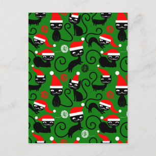 Cartão Postal De Festividades papais noeis de natal