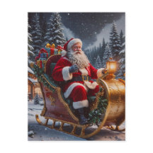 Papais noeis estão vindo da cidade