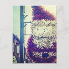 Cartão Postal De Festividades Papais noeis na cidade