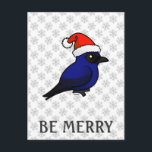 CARTÃO POSTAL DE FESTIVIDADES PAPAIS NOEIS PUMA<br><div class="desc">O nosso roxo Roxo Martin está pronto para o Natal! Martin está Vestindo um chapéu vermelho e fofo de Papai Noel. Este design de férias original é perfeito para senhorios roxos Martin e amantes da PUMA! Você pode personalizar este presente. Mova a design, mude a cor ou o estilo do...</div>