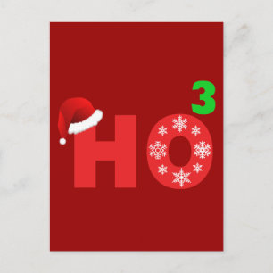 Cartão Postal De Festividades papais noeis riem do natal