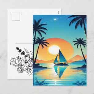 Cartão Postal De Festividades Papeis de Parede Estéticos da Moda Verão 2026 Para