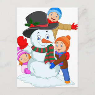 Cartão Postal De Festividades Papel de Parede Aconchegante de Férias para Noites