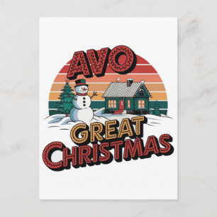 Cartão Postal De Festividades Papel de Parede Aconchegante de Férias para Noites