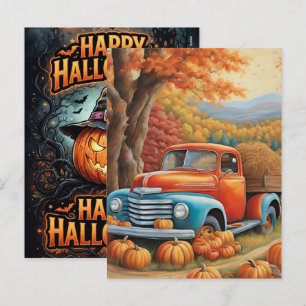 Cartão Postal De Festividades Papel de Parede de Halloween para Assustar sua Tel
