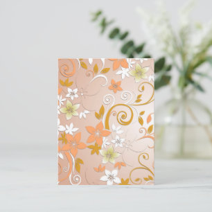 Cartão Postal De Festividades Papel de parede para flores 8