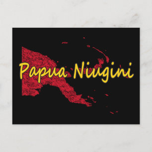 Cartão Postal De Festividades Papua-Nova Guiné
