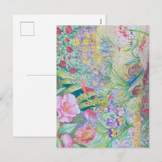 Cartão Postal De Festividades Paraíso do Jardineiro