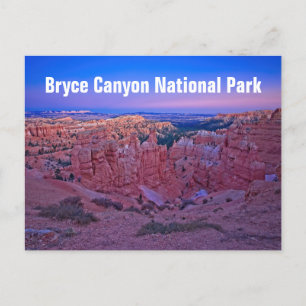 Cartão Postal De Festividades Parque Nacional Bryce Canyon