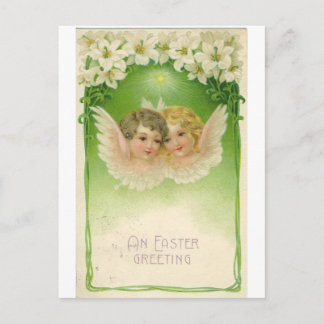 Cartão Postal De Festividades Páscoa