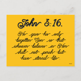 Cartão Postal De Festividades Páscoa de Poster cristã para a família, amigos.