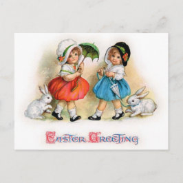 Cartão Postal De Festividades Páscoa Parade Cuecas