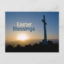 Cartão Postal De Festividades Páscoa Sunrise, John 11:25 Eu sou a ressurreição
