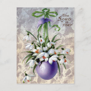 Cartão Postal De Festividades Páscoa vitoriana