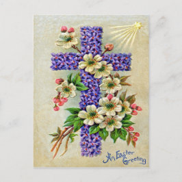 Cartão Postal De Festividades Páscoa vitoriana