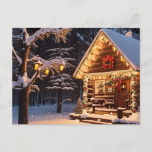 Cartão Postal De Festividades Passamos O Tempo Juntos Durante O Natal