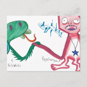 Cartão Postal De Festividades Pássaros do Amor