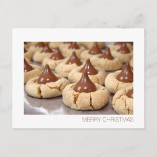 Cartão Postal De Festividades Peanut Butter Blossoms Postcard