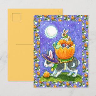 CARTÃO POSTAL DE FESTIVIDADES PEDAÇOS DE MEIO, MILHO CANDADO, COLORIDO